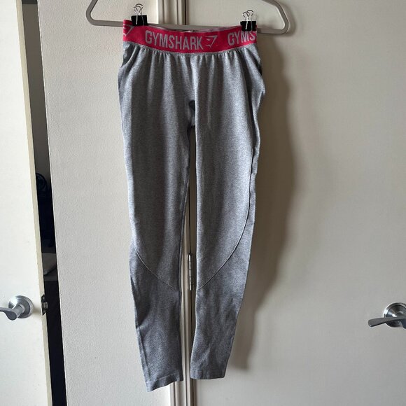GYMSHARK Women’s Dry Moisture Management Gray Leggings Size Small - Picture 1 of 6